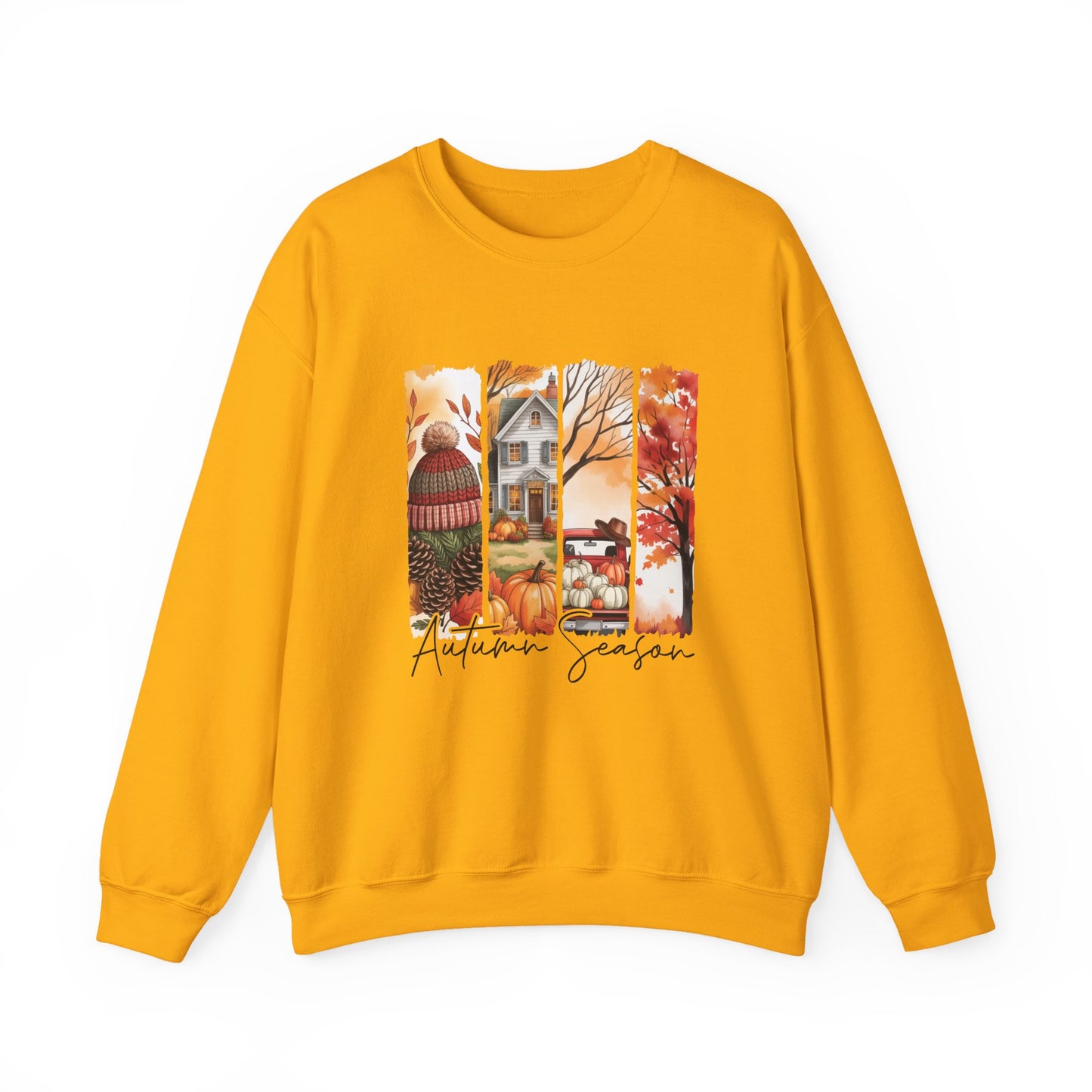 Autumn Vibes Crewneck Sweatshirt, Cozy Fall Sweatshirt, Unisex Autumn Apparel, Seasonal Fashion Gift, Fall Decor Sweatshirt