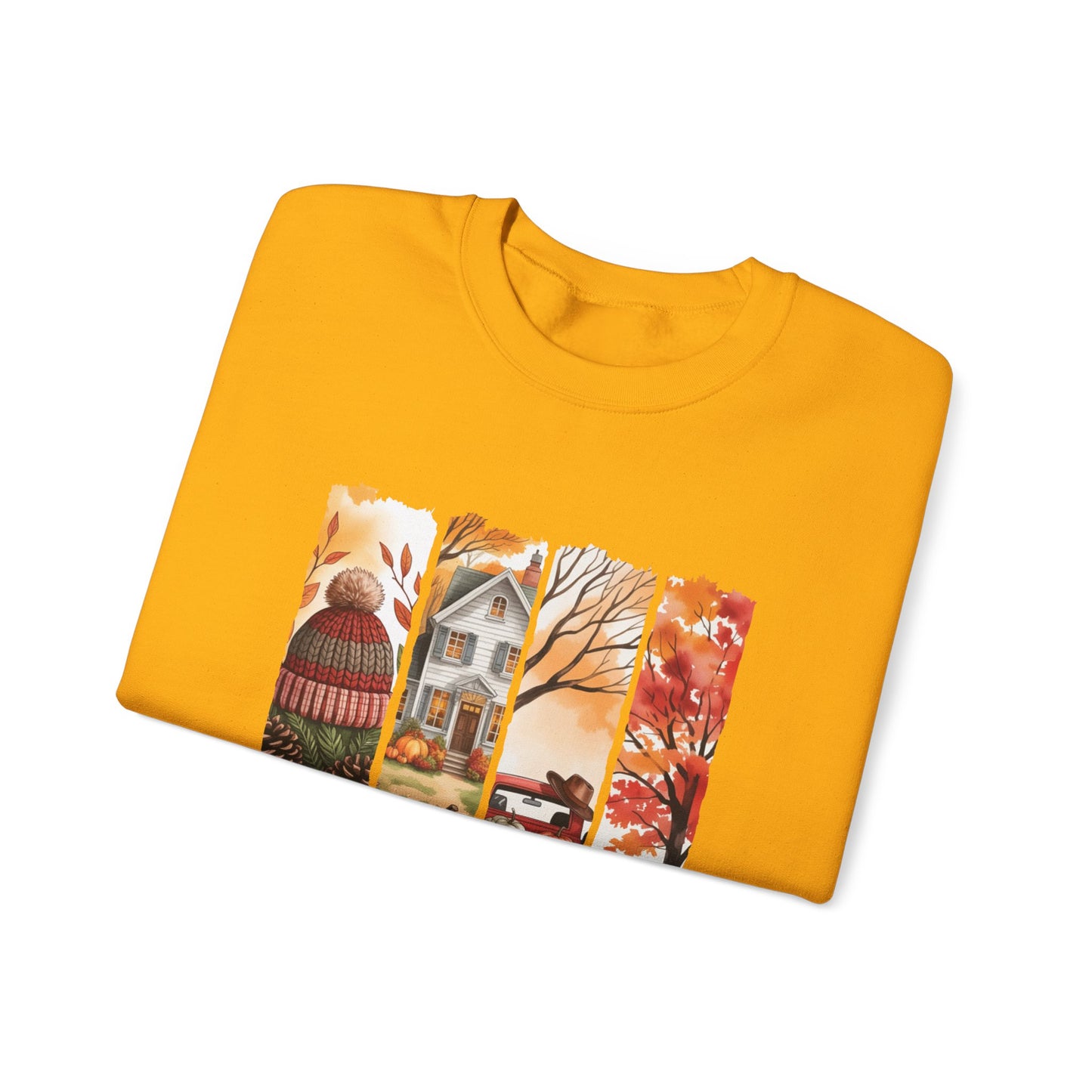Autumn Vibes Crewneck Sweatshirt, Cozy Fall Sweatshirt, Unisex Autumn Apparel, Seasonal Fashion Gift, Fall Decor Sweatshirt