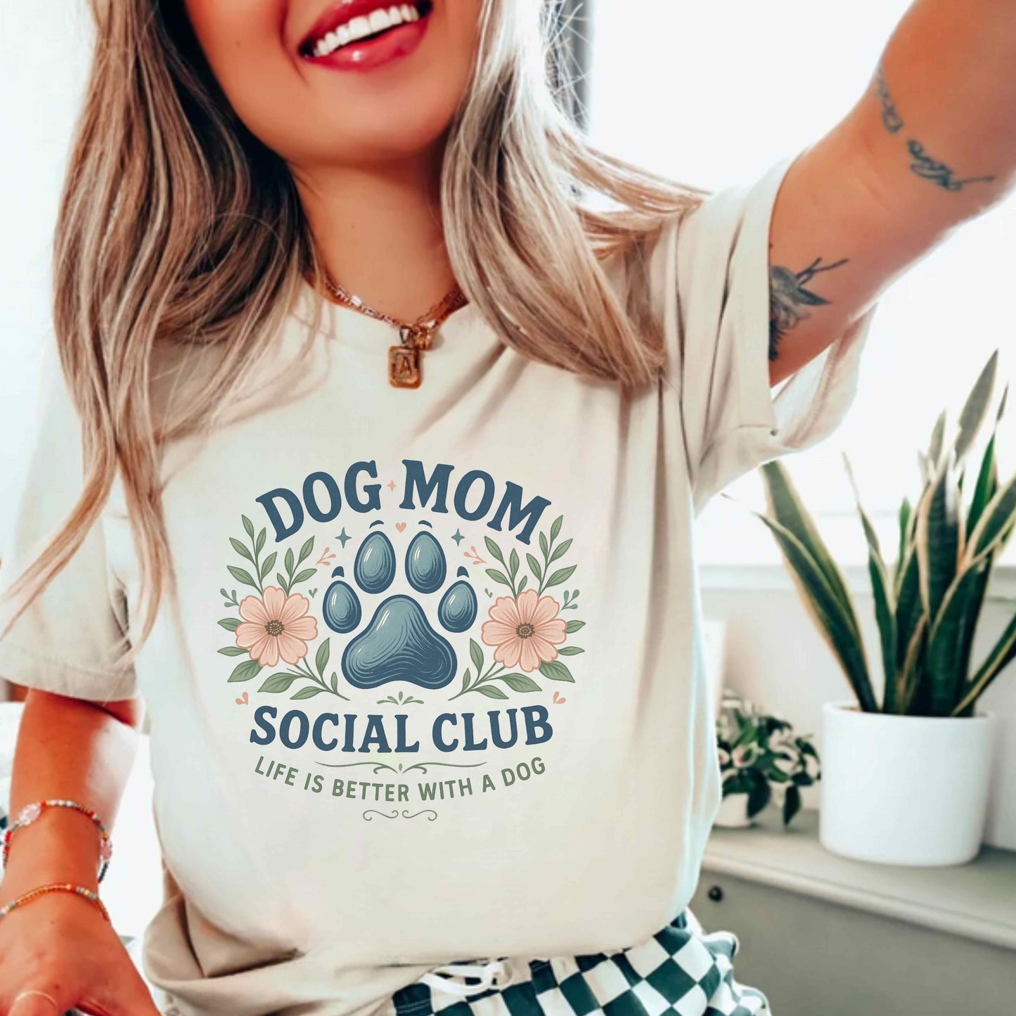 Dog Mom Social Club T-Shirt
